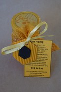 Honig Geschenk gelb-schwarz 250g